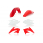Σετ πλαστικά μοτοσυκλέτας ACERBIS για HONDA CRF450R 2004 White/Red thumb